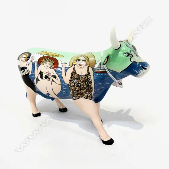 COW PARADE COLLECTABLE COWS " FUN SEEKER"