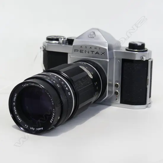 PENTAX ASAHI CAMERA w. LENS