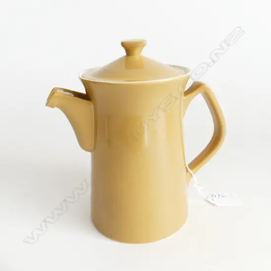 CROWN LYNN COFFEE POT, 'COOK AND SERVE', H.180mm