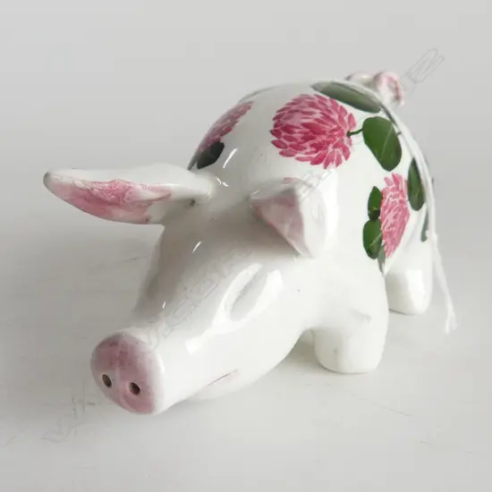 PLICHTA PIG FIGURINE LONDON ENGLAND L. 120mm