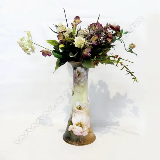 LG VASE w. FAUX FLOWERS H.500mm