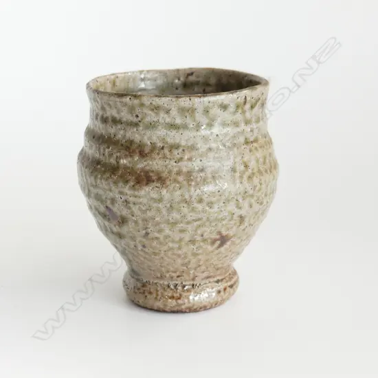 BARRY BRICKELL SALT GLAZED UNOMI TEA CUP  EARLY   (ZA24713)