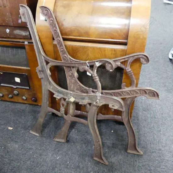 CAST IRON BENCH ENDS 