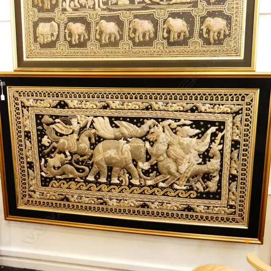 LG THAI EMBROIDERED ARTWORK 1035x1740mm overall