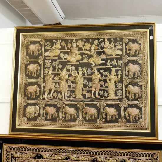 LG THAI EMBROIDERED ARTWORK 1135x1470mm overall