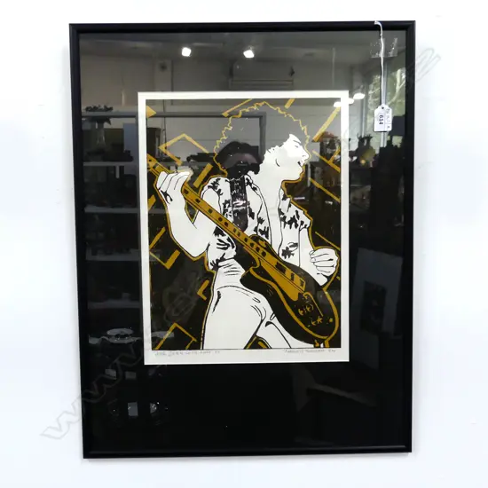 FASSET BURNETT (NZ b.1932) 'FOR JEAN WITH LOVE' A/P '84 370x285mm