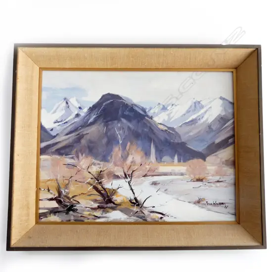 PETER WILLAMS, SCENIC OIL ON BOARD, SIGNED, 96. 440 X 340mm