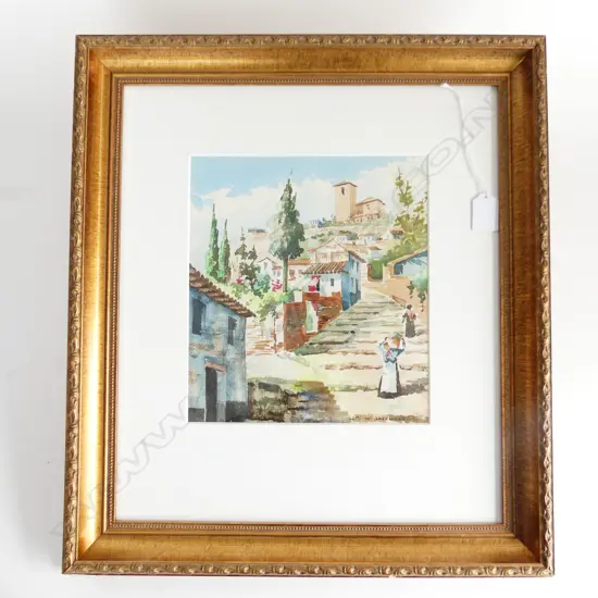 M. W. SHERWOOD, VILLAGE W/C, 250x220mm