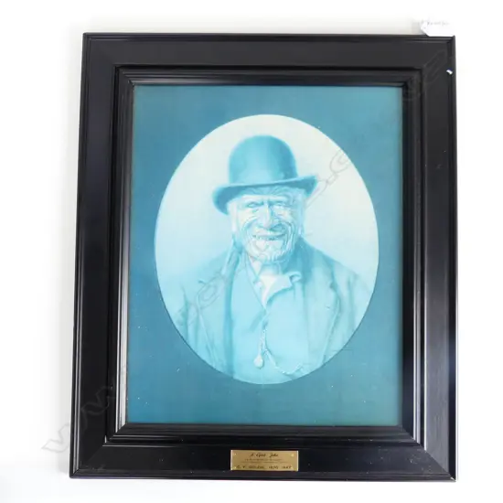 C. F. GOLDIE PRINT 'A GOOD JOKE' 380x310mm