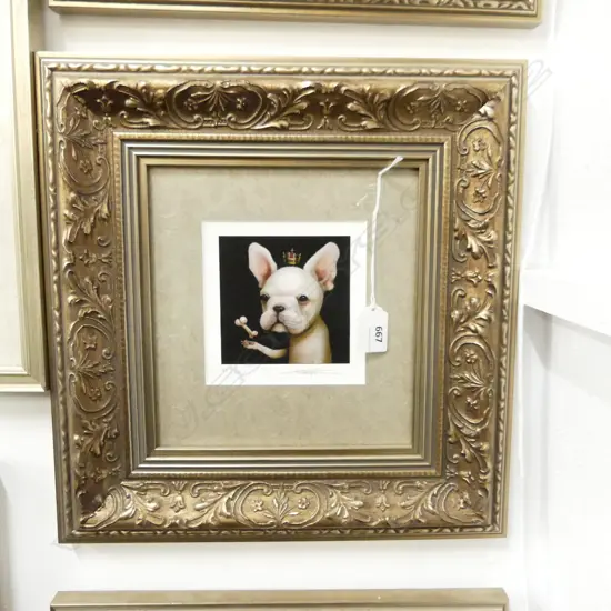 NAOTO HATTORI (JAPAN b.1975) 'DOG PRINCE' PRINT ED. 43/50 165x120mm 