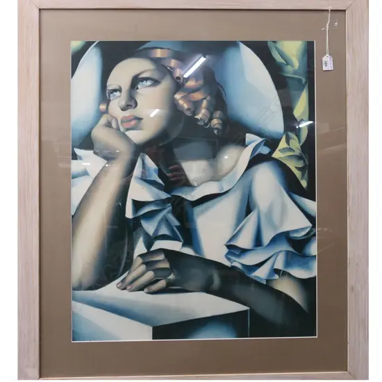 TEMARA LEMPICKA PRINT 695x575mm fly spots