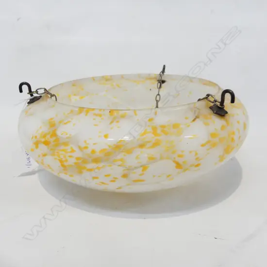 VINTAGE DECO PENDANT LIGHT SHADE 320mm dia