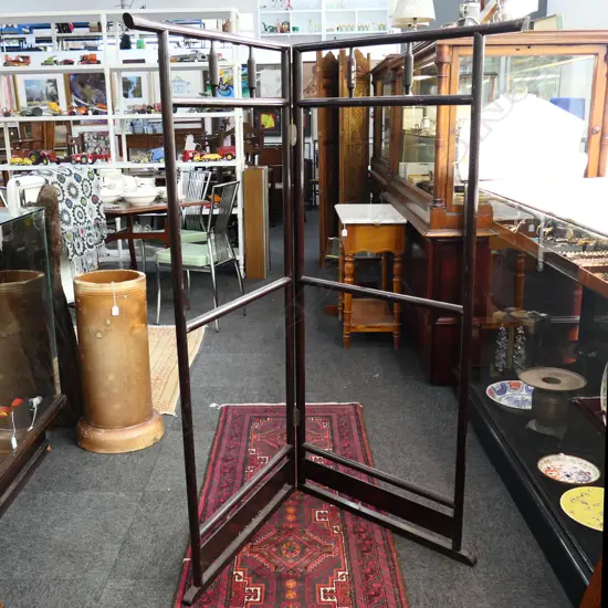 VINTAGE JAPANESE ’IKO’ KIMONO STAND. FOUR HOOKS. 745X1510mm