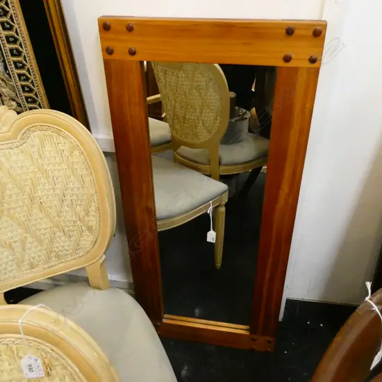 MODERN DRESSING MIRROR - PINE FRAME 1070x475mm