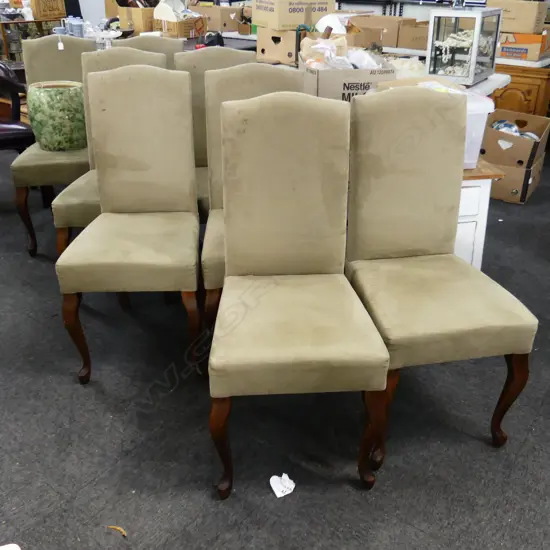 8 CONTEMPORARY DINING CHAIRS