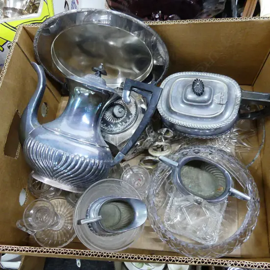 BOX LOT ASST. CRYSTAL