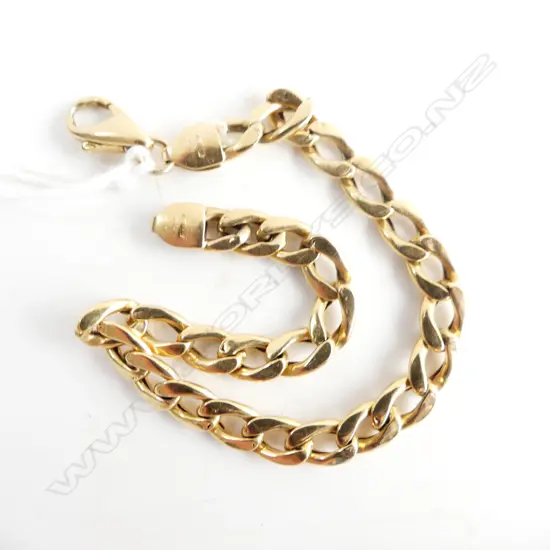 18CT BRACELET L.180mm 7.0 GRAMS HOLLOW