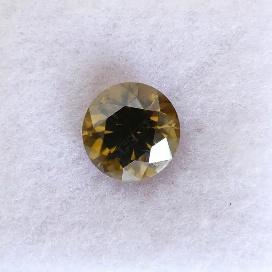 NATURAL ZIRCON 11 mm ROUND 1 =8.29 CT