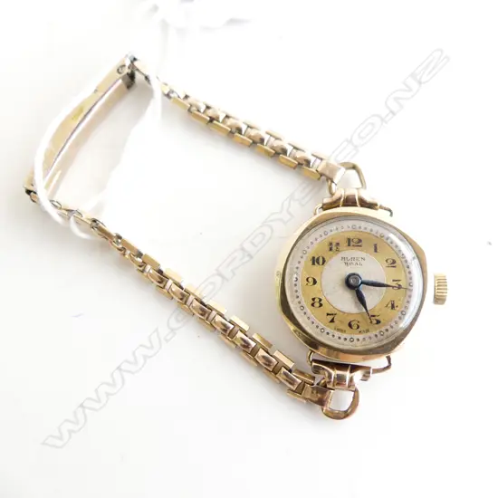 9CT VINTAGE WRIST WATCH 