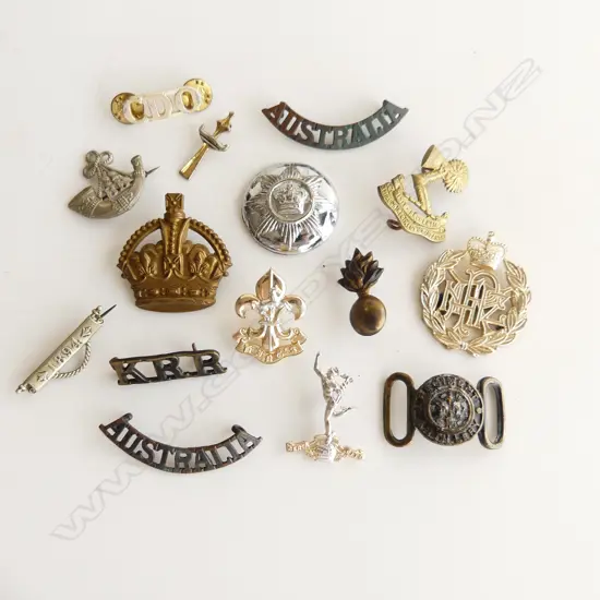 15 ARMY BADGES