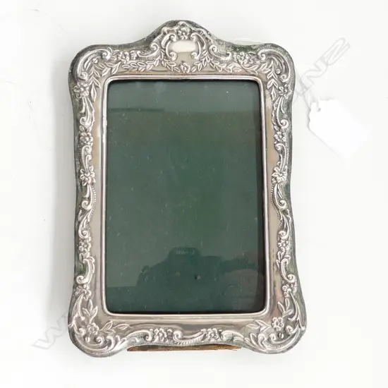 ORNATE VINTAGE STG SILVER FRAME, 125 X 190mm