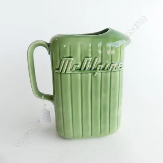 GENUINE GREEN MCALPINE JUG H.220mm