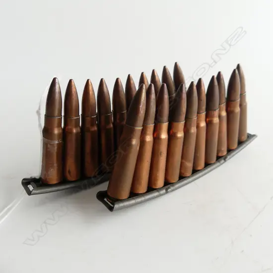 2 INERT BULLET CLIPS
