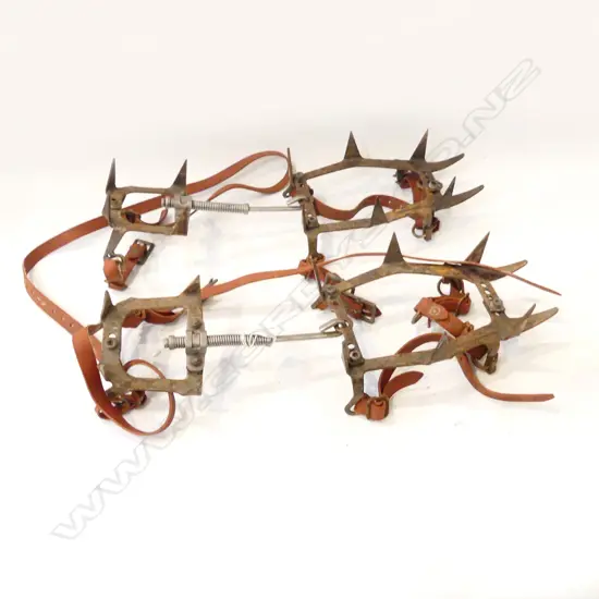 PR VINTAGE ICE WALKING CRAMPONS MADE IN WEST GERMANY