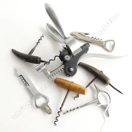 7 ASST. CORKSCREWS & BOTTLE OPENERS