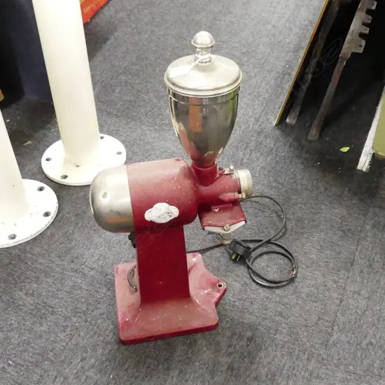 LARGE RETRO COFFEE GRINDER, COMMERCIAL SIZE