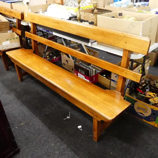 WOODEN BENCH L.1830mm