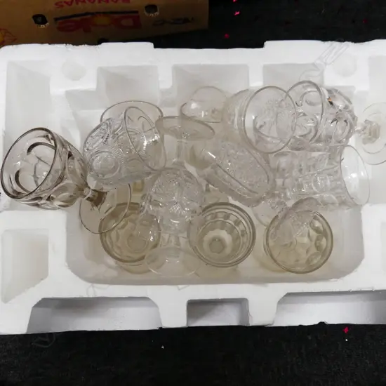 14 ASST. WINE GOBLETS H.150mm