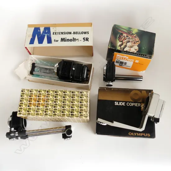 TRAY OF OLYMPUS CAMERA ACCESSORIES ETC