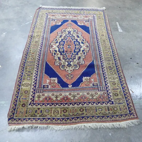 HAND KNOTTED ALL WOOL TURKISH TASPINAR RUG 1900x1110mm
