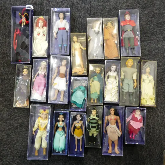 21  DISNEY CHARACTER DOLLS [VINTAGE] 120-200MM