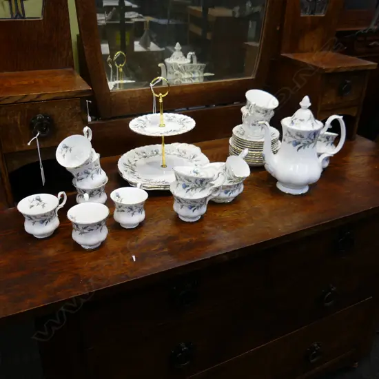 ROYAL ALBERT 'BRIGADOON' TEA SERVICE