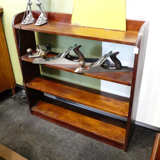 WOODEN BOOKSHELF 915x200x915mm