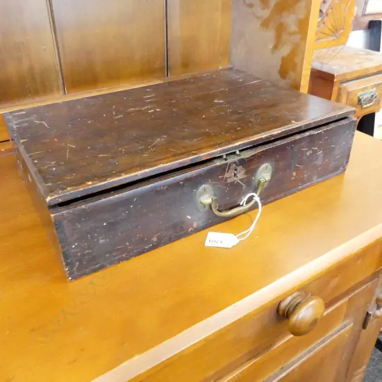 VINTAGE LINED CASE W.405mm FAULTED