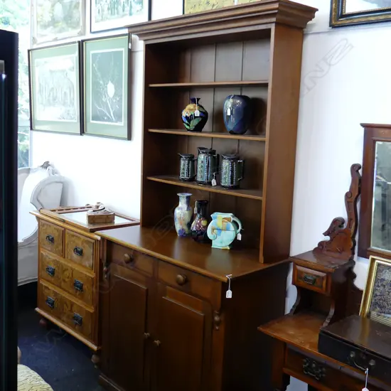 COLONIAL STYLE 2 PART DRESSER 1080x525x3315mm