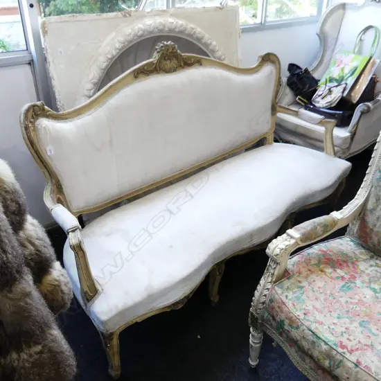 FRENCH STYLE SOFA 1700x600x1050mm fabric dirty