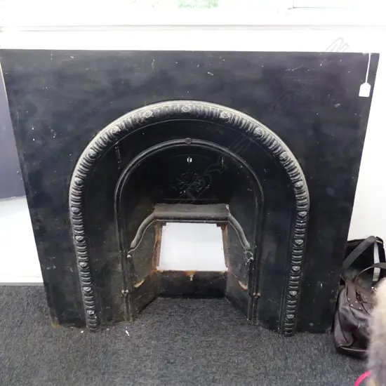 BLACK METAL FIRE SURROUND 965X960MM