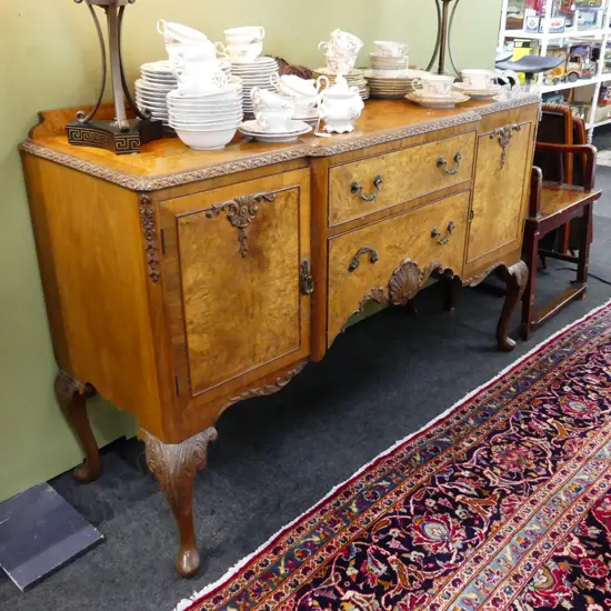 DECORATIVE WALNUT SIDEBOARD 1550x535x1080mm