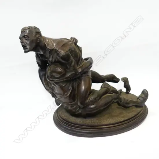 RUGBY BRONZE L.430mm ENGRIS AUSTRALIA 2003