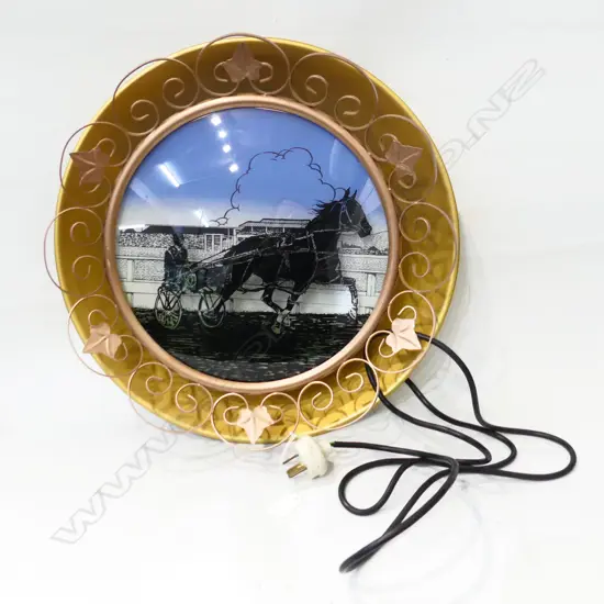 RETRO TROTTER/PACER WALL LAMP [WORKING] DIA420MM