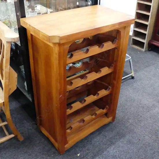 RIMU WINE RACK 610x370x880mm