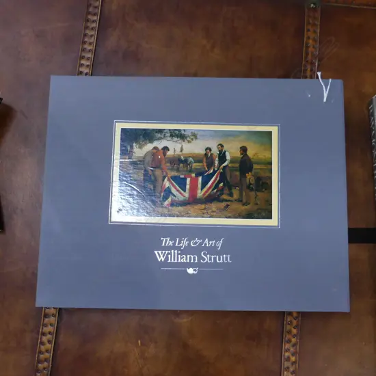 CASED BOOK; THE LIFE & ART OF WILLIAM STRUTT ATP 1980...