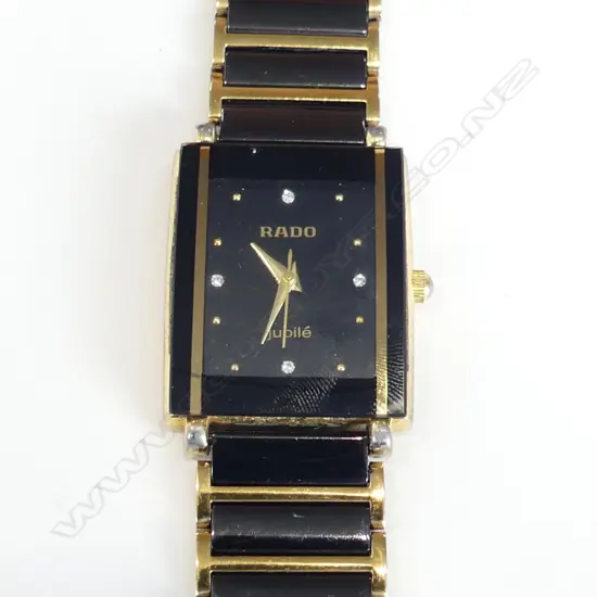 RADO  LADIES OR MENS WATCH, POSSIBLY FAUX, NEW BATTERY