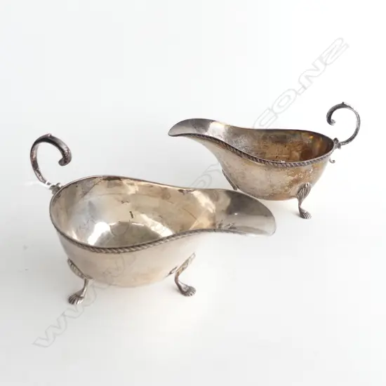 PR S/SILVER SAUCE JUGS 171GRMS