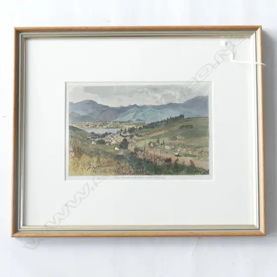 HAND PAINTED COLOURED PHOTO - 'NELSON SLEEPY HOLLOW', 220 X 140mm