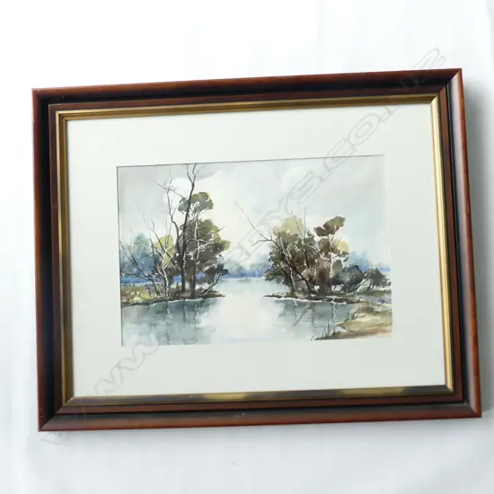 ISMAY COULING, WATERCOLOUR, SIGNED, 375 X 250mm